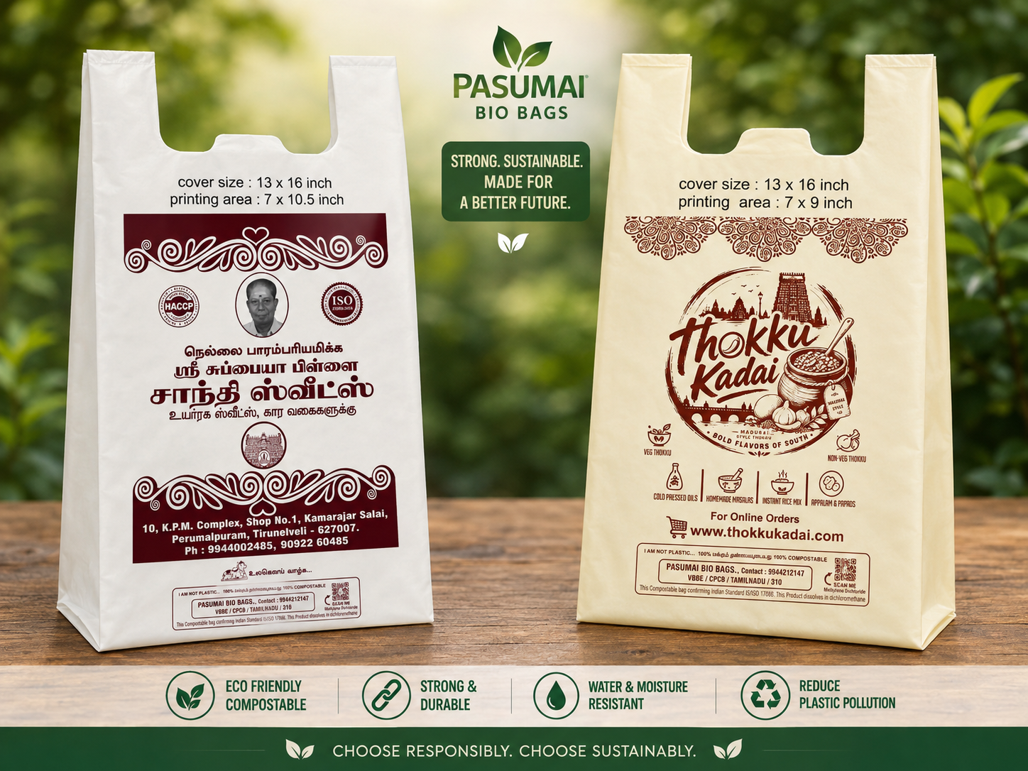 Bio-degradable Cry Bags